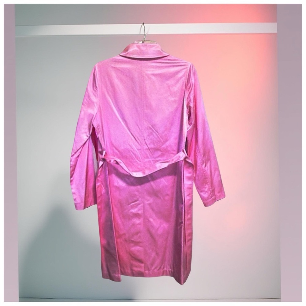Votre Nom Women’s Statement Fall Trench. Pink. Size 4 - Picture 3 of 8